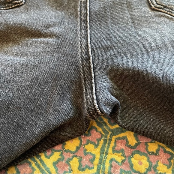 American Eagle Super High Waisted Black Wash Jeans - Picture 9 of 16